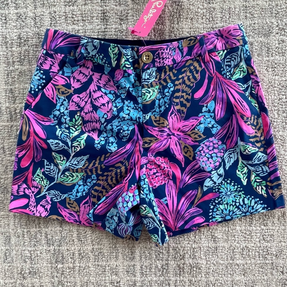NWT Women’s Lilly Pulitizer Gretchen High Rise Short